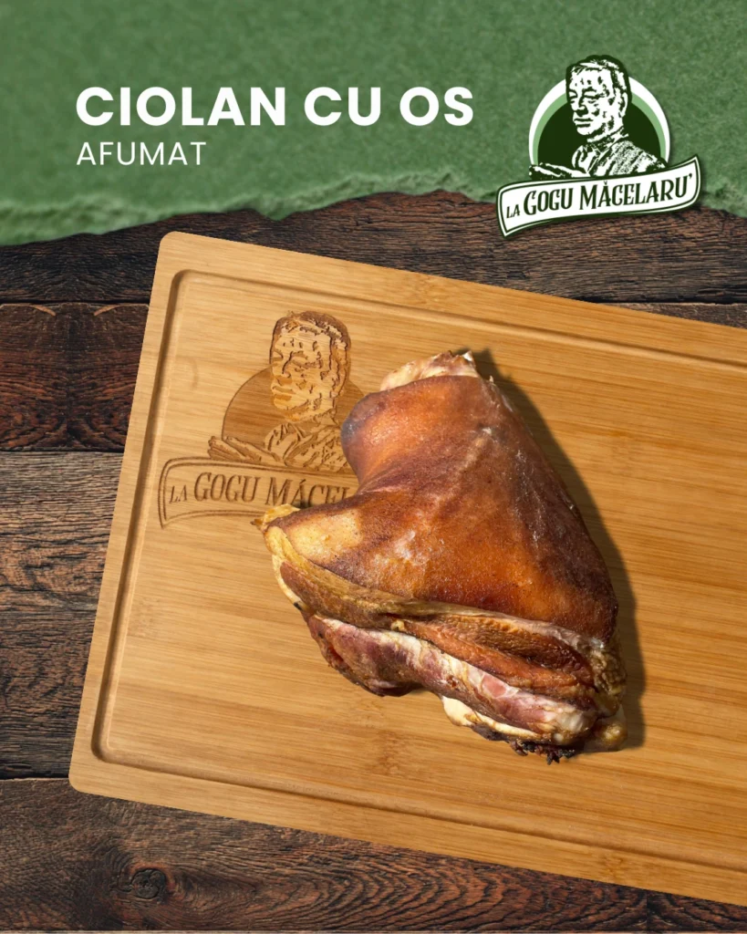 Ciolan de porc cu os afumat
