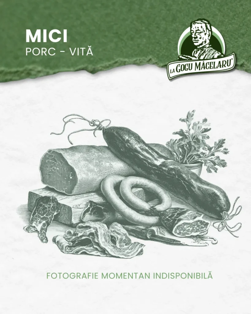 Mici din porc si vita
